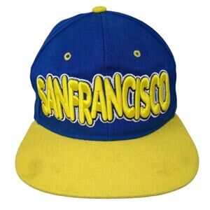 San Francisco Snapback Hat Multicolor One Size Adjustable Embroidered Joy Cap